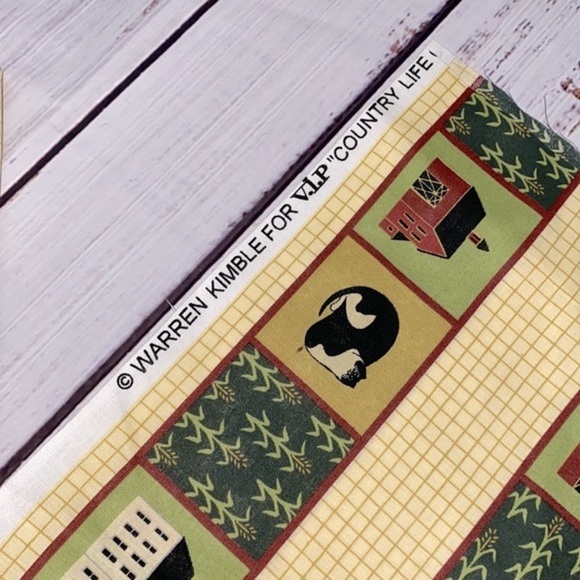 Warren Kimble for VIP country life vintage pillow case fabric - Picture 3 of 4